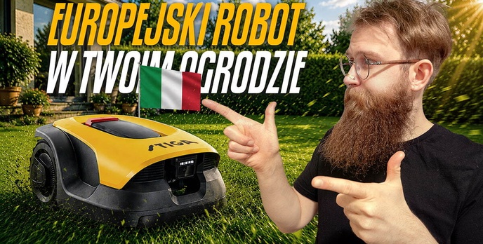 Włoski robot koszący? Stiga A6v w redakcyjnym ogrodzie