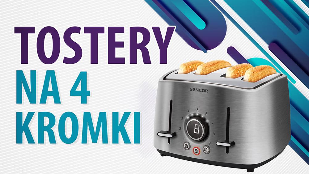 Jaki toster na 4 kromki? | TOP 5 |