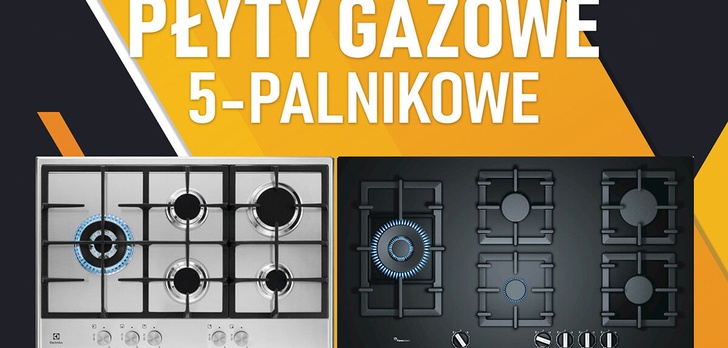 Płyta gazowa z 5 palnikami | TOP 7 |