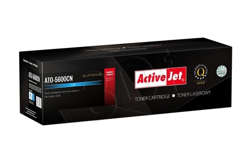 ActiveJet ATO-5600CN cyan toner do drukarki laserowej OKI (zamiennik 43381907) Supreme