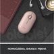 Logitech Pebble Wireless Mouse M350 różowy 910-005717