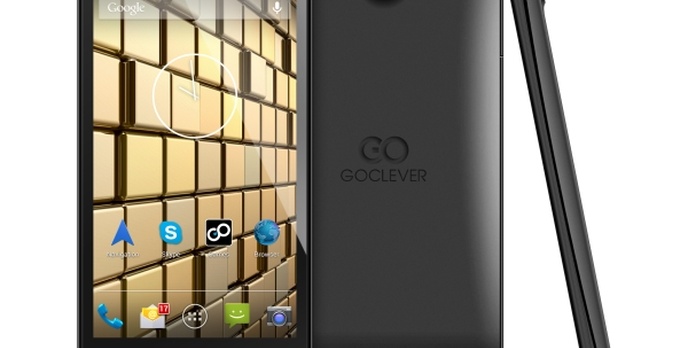 GOCLEVER INSIGNIA 5 - stylowy smartfon z dwoma bateriami