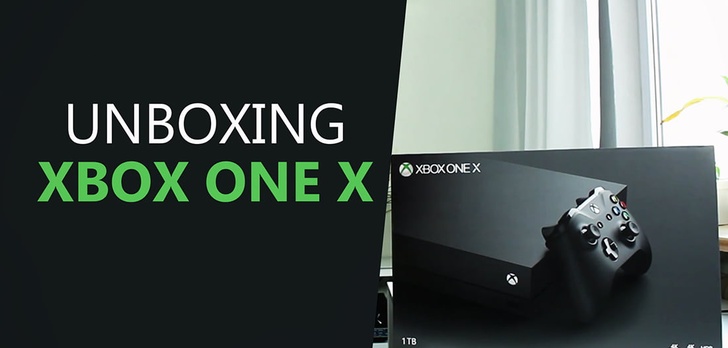 Unboxing Konsoli Xbox One X!