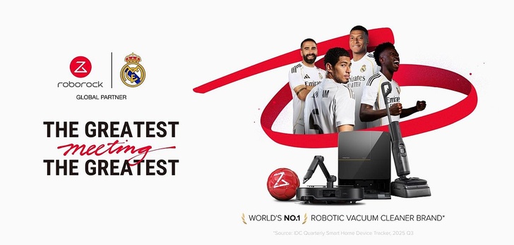 Roborock nawiązuje strategiczną współpracę z klubem piłkarskim Real Madryt!