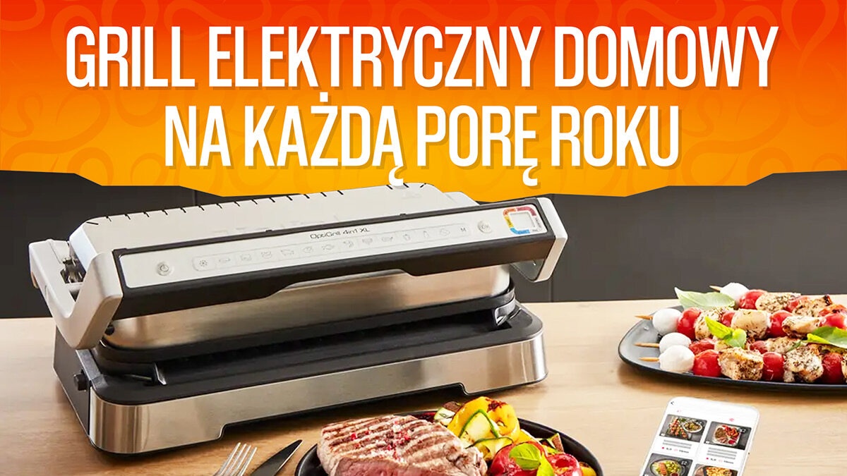 Grill elektryczny domowy na każdą porę roku | Ranking TOP 5
