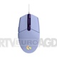 Logitech G102 LIGHTSYNC (liliowy)