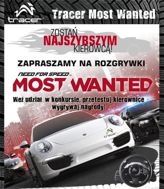 Tracer Most Wanted – zawody dla najszybszych kierowców