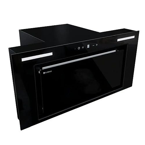 cichy okap podszafkowy 60 cm Globalo Materi 60.1 Czarny