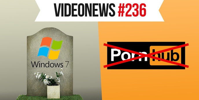 Pożegnanie Windowsa 7, polskie problemy z pornografią - VideoNews #236