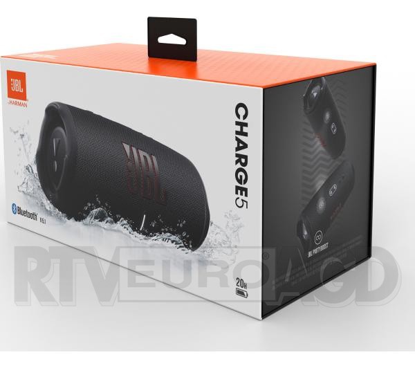 JBL Charge 5 (czarny) - RATY 0% - I w tym roku nie płacisz! JBL Charge 5 (czarny) - RATY 0% - I w tym roku nie płacisz!