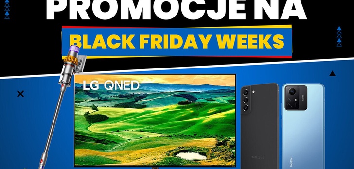Telewizory, Smartfony w promocji na Black Friday Weeks! Tylko do 22 listopada