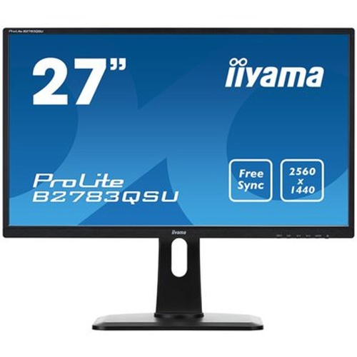 IIYAMA 27'' B2783QSU-B1 WQHD/1ms/USB/DisplayPort/HDMI/Freesync