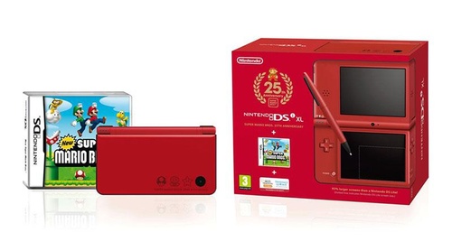 DSi XL (czerwona)