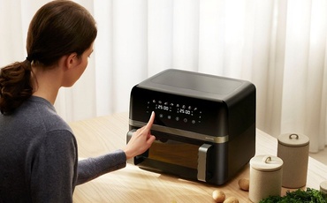 Nowy airfryer Mova gotuje dwa dania jednocześnie - AeroChef FD20 Pro z przełomową funkcją FlexZone!