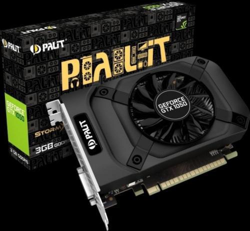 Palit GeForce GTX 1050 StormX 3GB 96BIT DVI/HDMI/DP (NE51050018FE)