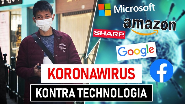 Koronawirus: Sharp produkuje maski, firmy anulują eventy