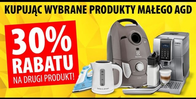 Małe AGD 30% tańsze - Ostatni dzień promocji w Media Expert