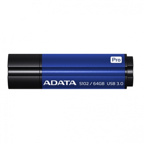 A-Data DashDrive Elite S102 Pro 64GB USB3.0 niebieski - 100MB / 50MB
