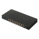 PLANET GSD-908HP Switch 8x GEth PoE 802.3at 120W, cichy - bez wentylatora