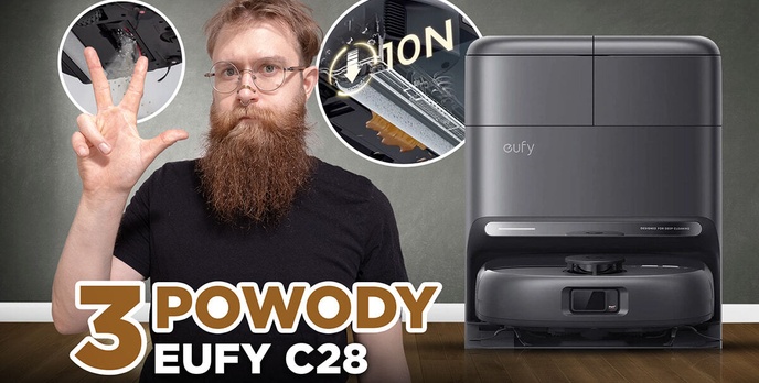 Robot do domów ze zwierzętami? Trzy zalety Eufy C28, które musisz znać!