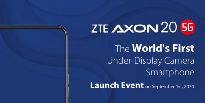 ZTE Axon 20 5G to pierwszy smartfon z kamerą ukrytą pod ekranem