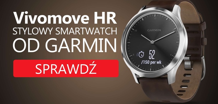 Garmin Przedstawia Vivomove HR - Smartwatch dla Aktywnych