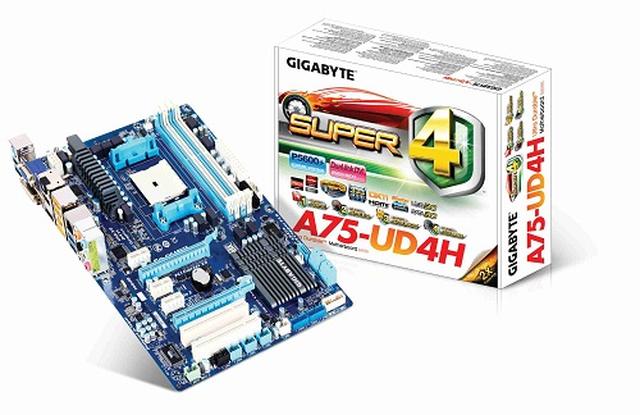 Rekordowe osiągi na płytach głównych GIGABYTE z serii A75
