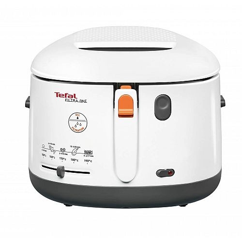 biała frytkownica olejowa Tefal Filtra One FF162131