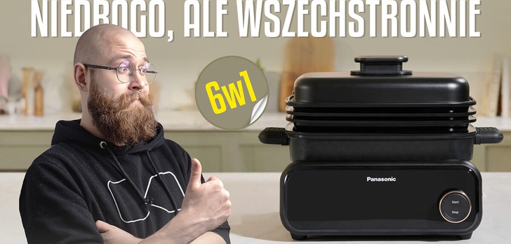 Jedno urządzenie do przygotowywania posiłków przez cały dzień? Sprawdzamy Panasonic NF-GM600