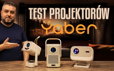 Projektory Yaber T1 Pro, L2 Plus i t2 Plus - rozrywka na dużym ekranie