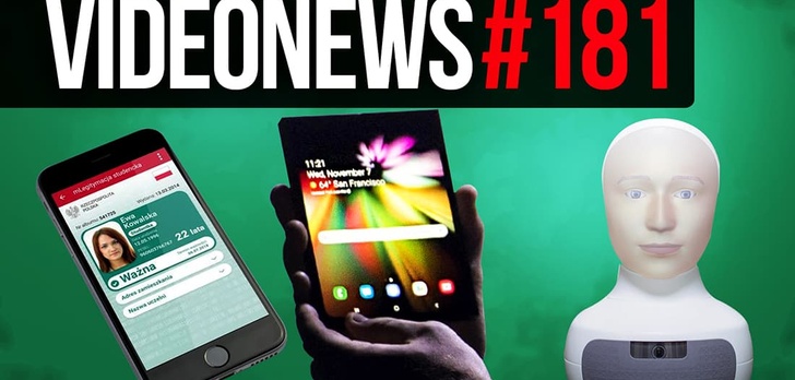 Słaba sprzedaż iPhone XR, ekran Samsung Infinity Flex, MLegitymacja - VideoNews #181