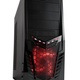 Modecom Obudowa Komputerowa VIKING BLACK / RED LED FAN Bez Zasilacza