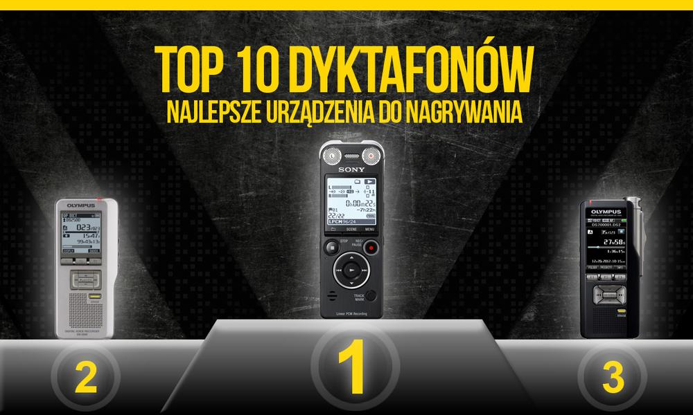 TOP 10 Dyktafonów - Najlepsze Urządzenia do Nagrywania