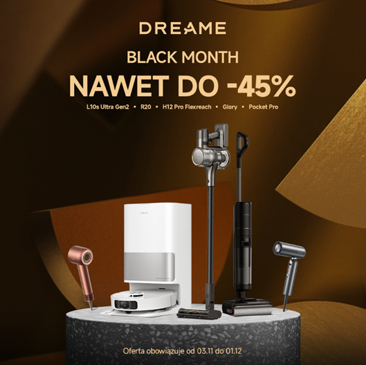 akcja Dreame Black Month