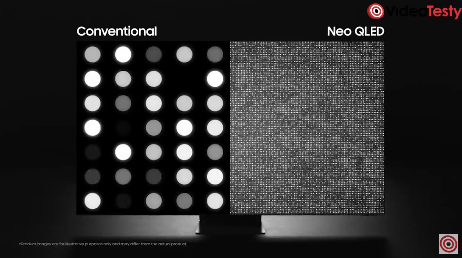SAMSUNG Q55QN91A więcej stref czerni w Neo QLED