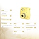 FujiFilm Instax Mini 8 yellow + wkład Glossy (10/PK)