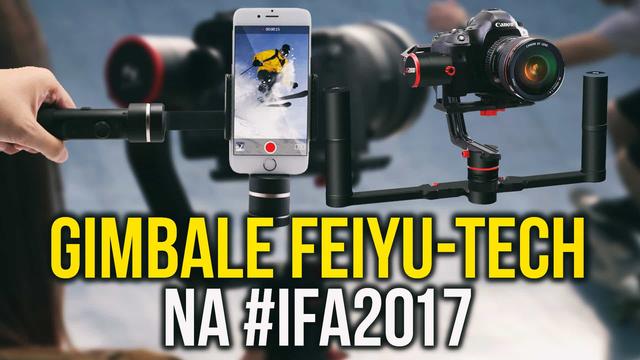Gimbale od FeiyuTech na #IFA2017