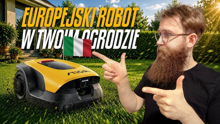 Włoski robot koszący? Stiga A6v w redakcyjnym ogrodzie