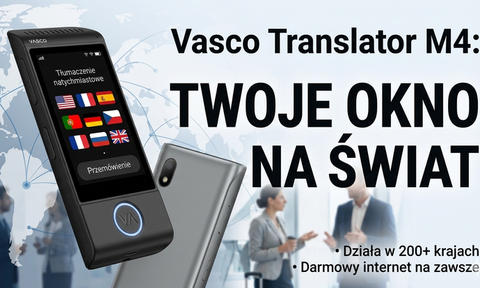 Odkrywaj świat bez barier: Vasco Translator M4 – Twój klucz do wolności w każdej podróży