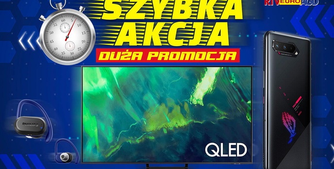 Oszczędź 500 zł na telewizorze! Szybka akcja w RTV Euro AGD