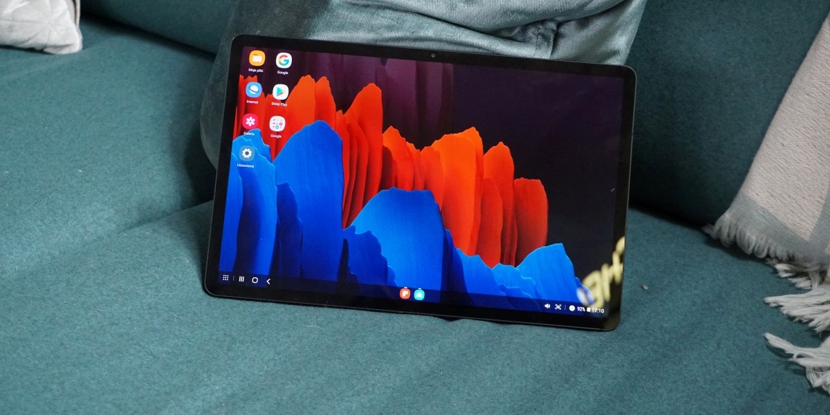 Galaxy Tab S7+ ma naprawdę przyzwoity ekran