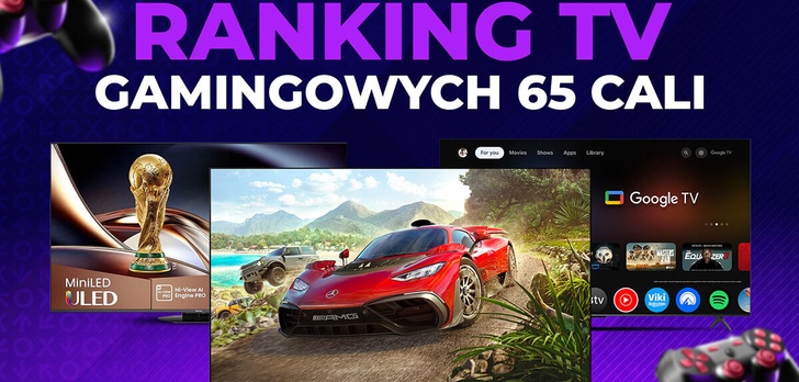 Telewizor gamingowy 65 cali | Ranking TOP 5