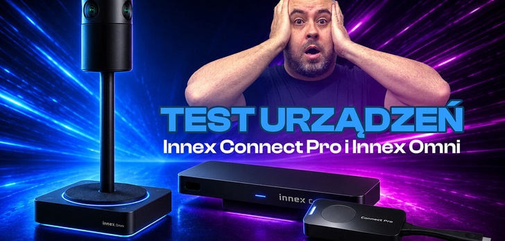 Innex Connect Pro+ oraz Innex Omni: Idealny zestaw dla biura i wideokonferencji