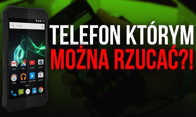 Telefon, Którym Można Rzucać?! ARCHOS 50 Saphir