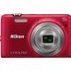 Nikon Coolpix S6700 red 20,1M,10xOZ,720P