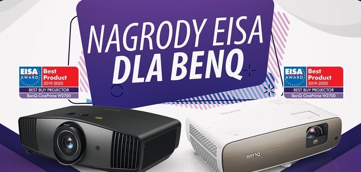 Projektory BenQ nagrodzone przez EISA