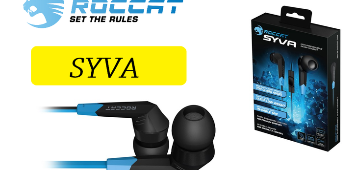 Roccat Syva - Mocno Brzmiące Dokanałówki dla Graczy!