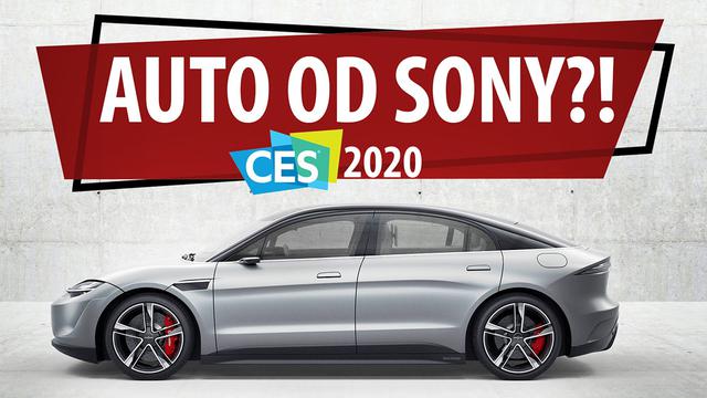 Oto Vision-S - Samochód od Sony na CES 2020