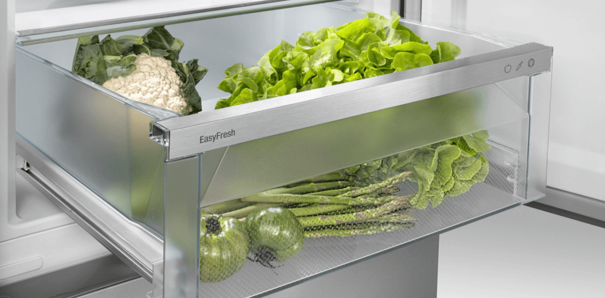 EasyFresh: szuflada wypełniona warzywami