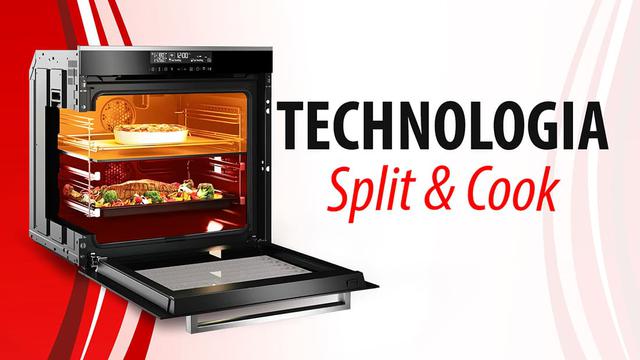 Technologia Split & Cook w piekarnikach Beko
